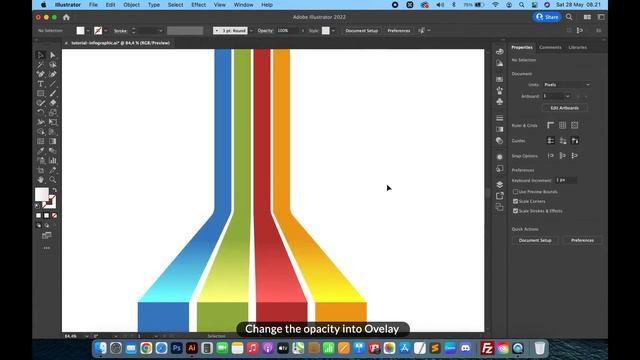 How to Create 3D Infographic Arrow with Adobe Illustrator смотреть онлайн