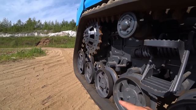 УНИКАЛЬНЫЙ ГУСЕНИЧНЫЙ ТРАКТОР АГРОМАШ ТГ150 смотреть онлайн