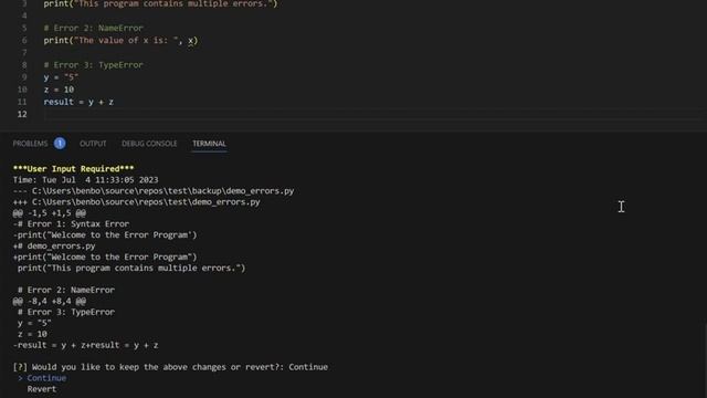 DebugGPT Demo (GPT-4 Powered Python Debugger) смотреть онлайн