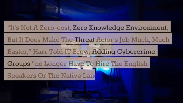 Cybercriminals are using AI tools to make phishing easier смотреть онлайн