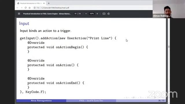 NYJavaSIG - Practical Introduction to FXGL Game Engine смотреть онлайн
