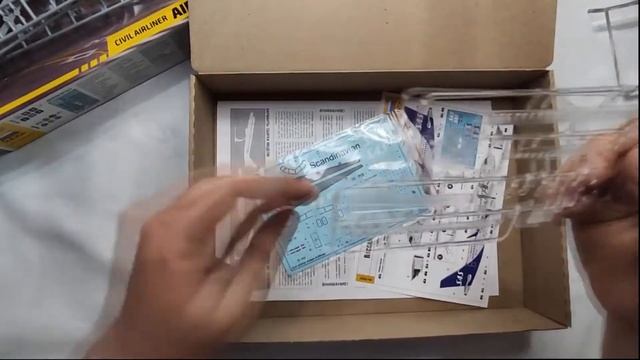 #2 Обзор модели Airbus A320 Neo 1/144 от компании 