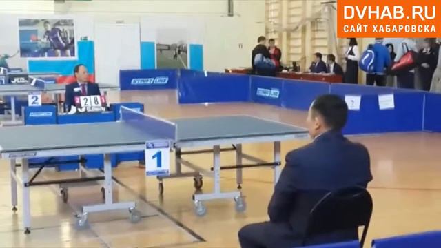 Настольный теннис. Чемпионат ДФО смотреть онлайн