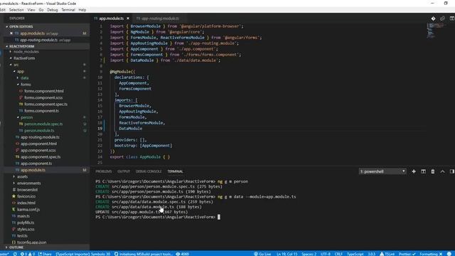 Angular how add module when we have multi modules смотреть онлайн