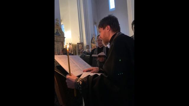 Канон преподобного Андрея Критского. Понедельник. смотреть онлайн