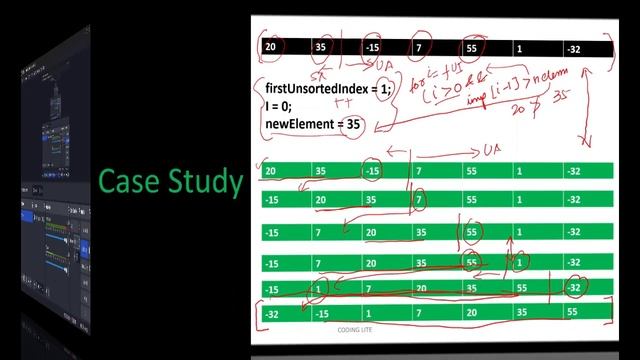 Algorithm | Insertion Sort | Implemented using JAVA | Misbah Rahman смотреть онлайн