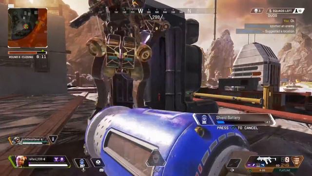 Apex Legends | Knockdown Shield Level 4! смотреть онлайн