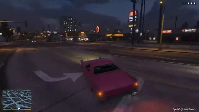 GTA5 Gansta pink Cadillac смотреть онлайн