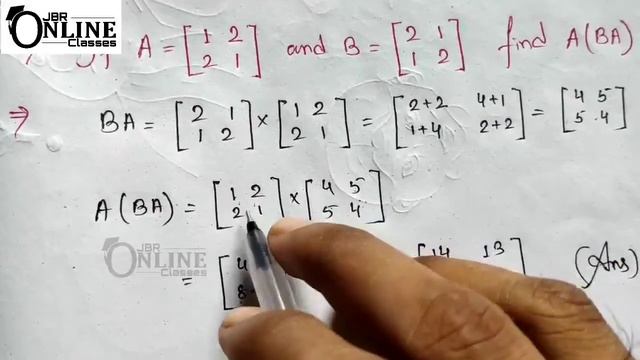 MATRIX Class 10 M L AGGARWAL Exercise 8.3 PART 1 Problem 1 - 14 SOLUTION ◆ JBR ONLINE CLASSES смотреть онлайн