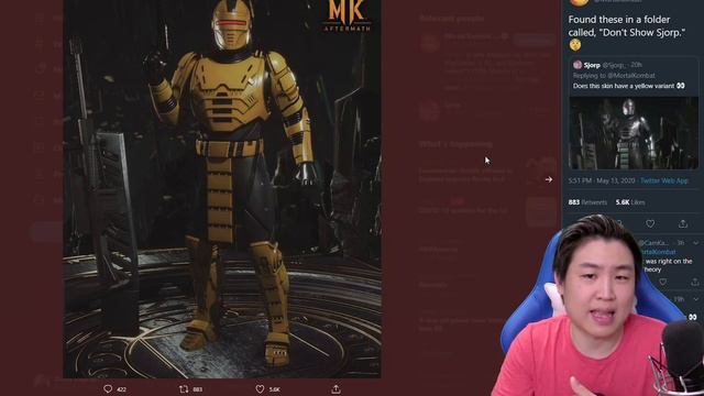 Mortal Kombat 11: Aftermath - NEW Cyber Ninja RoboCop Skins & Fujin Gear Revealed!! смотреть онлайн