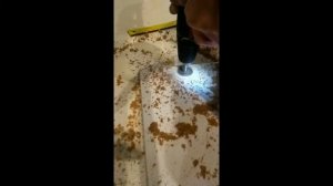 фрезеруем отверстия  под петли для шкафов