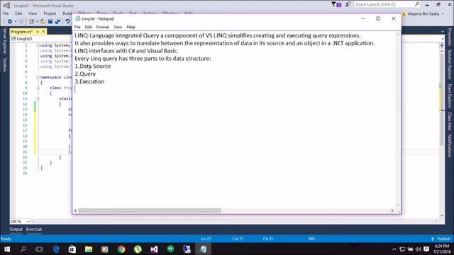01 How to use LINQ - Filtering - Beginner Tutorial. смотреть онлайн