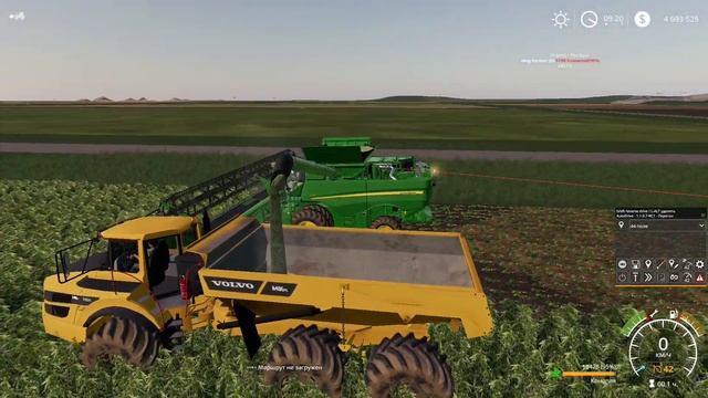 АВТОДРАЙВ - работа с комбайном и АВТО доставка FS 19 ГАЙД | Farming Simulator 19 | смотреть онлайн