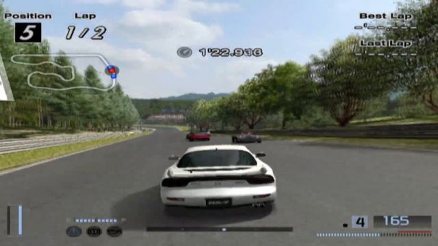 Гран Туризмо 4 (Онлайн Тест Версия) Мазда Ефини RX-7 Тип RZ Геймплей смотреть онлайн