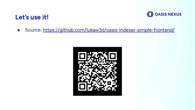 How to Use the Oasis Nexus — The Official Indexer for the Oasis Network смотреть онлайн