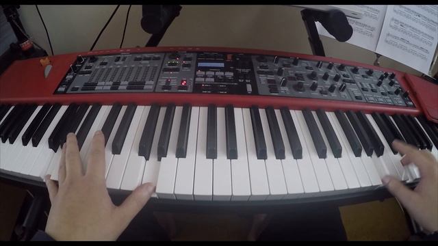 Trampled Under Foot - Led Zeppelin (Clavinet Cover + Solo) Sheetmusic / Midi