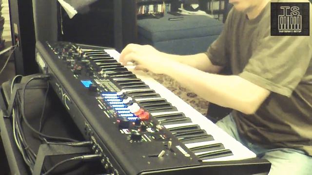 YAMAHA YC61 - Improvised JAM @YamahaSynthsOfficial