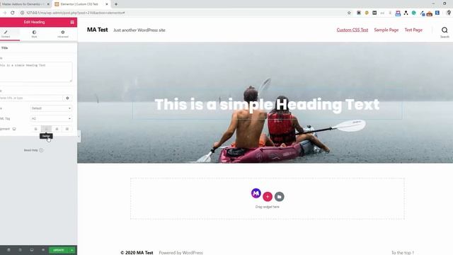 How to Add Custom CSS Option in free Elementor Page Builder смотреть онлайн