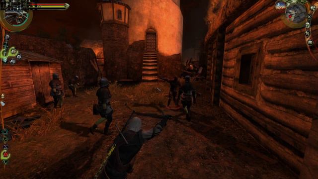 ▶The Witcher. Глава 5: Огонь небесный. #125 смотреть онлайн
