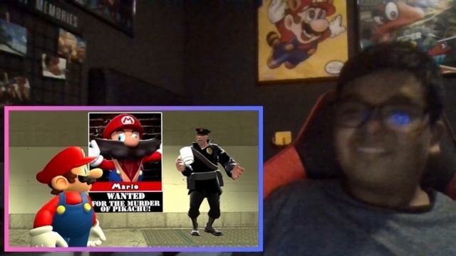 Mario Reacts To Nintendo Memes 15 ft. SMG3 - REACTION смотреть онлайн