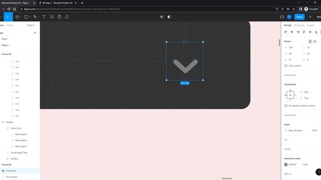 Absolute position in Auto Layout | Figma Auto layout tutorial смотреть онлайн