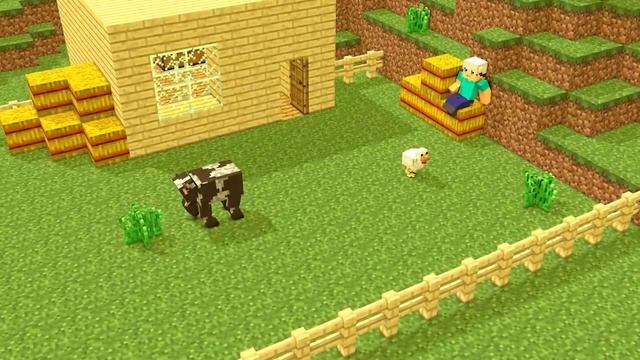 Top Minecraft Animations (Villager Life 5) смотреть онлайн
