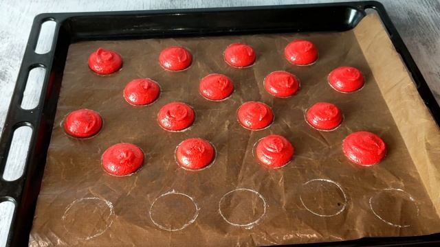 Макаронс самый простой рецепт Макарон (Macarons) на французской меренге миндальное пирожное смотреть онлайн