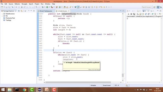 Linked List in Java - 28: Detect & get Length of loop in linked list смотреть онлайн