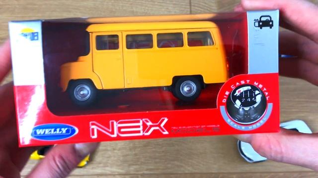 Unboxing New Welly Nex Diecast Model Cars Collection 1:43. Model Diecast Cars