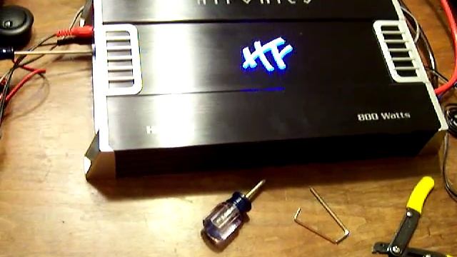 Hifonics HFi100.4 powering one set of Hifonics Zeus ZXi6.5C Components смотреть онлайн