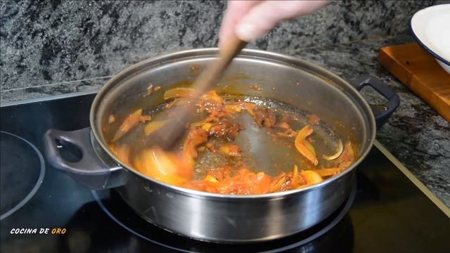 ?Como HACER el MEJOR BACALAO con (Salsa y Patatas) al ? HORNO смотреть онлайн