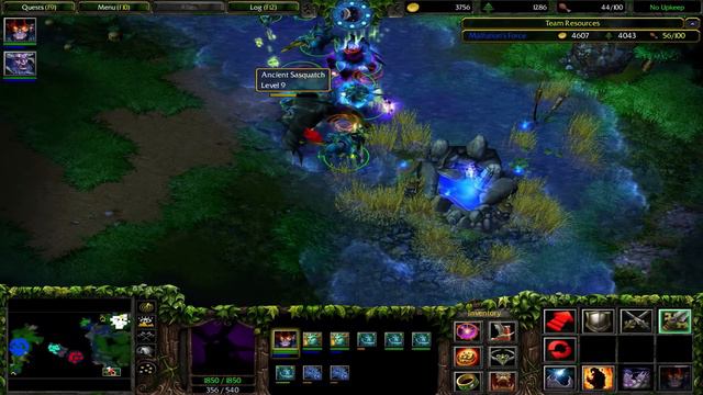 Warcraft III The Frozen Throne: Night Elf Campaign #8 - The Brothers Stormrage смотреть онлайн