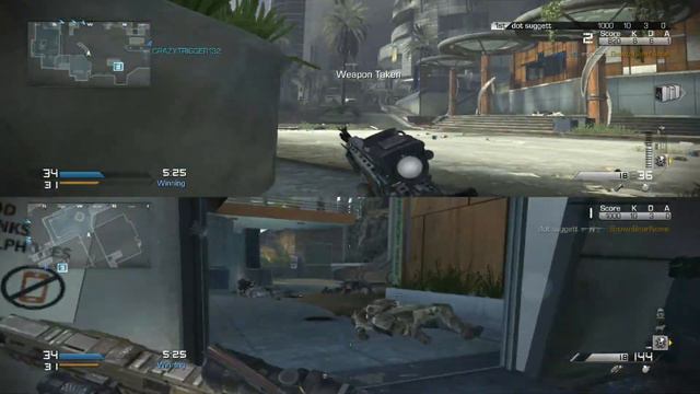 Call Of Duty Ghost Split Screen Multiplayer 3