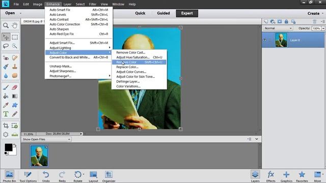 How to Create Sepia Effect in Photoshop Elements смотреть онлайн