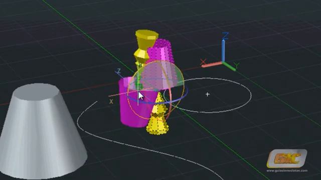 36.3.1-b Autocad 2013. Objetos 3D. смотреть онлайн