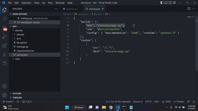 Deploy a Django web app to Vercel [FREE] смотреть онлайн