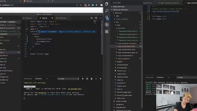 React vs Angular Setup Comparison | #React #Angular #Ep1 смотреть онлайн