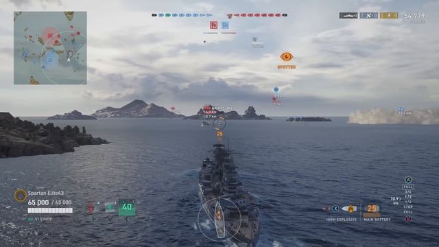 Meet The Sinop! Tier 6 Russian Battleship (World of Warships Legends Xbox One X) 4k смотреть онлайн