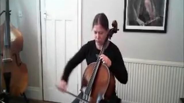 Prelude to Suite no. 3 for Solo Cello (demo of East European cello for sale) смотреть онлайн