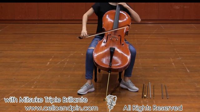 Cello Endpin Comparison – on a 2018 Strad model смотреть онлайн