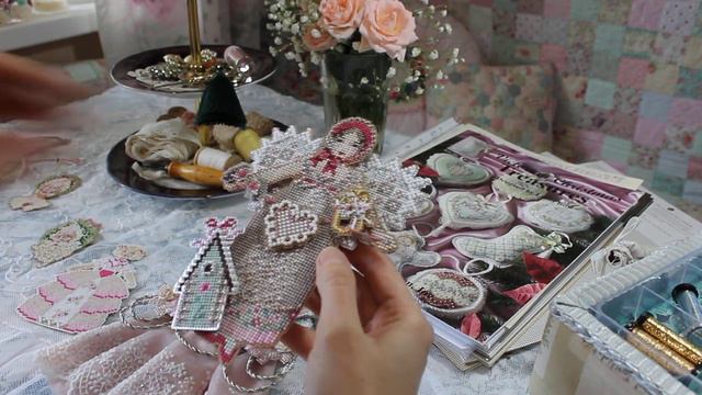 1.Victorian Christmas Treasures планы и знакомство с материалами. смотреть онлайн