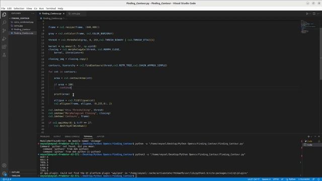 Python - OpenCV - Drawing Contours смотреть онлайн