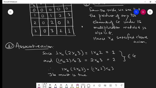 Prove that G = {0 ,1, 2, 3} under the multiplication modulo 4 does not form a group. смотреть онлайн