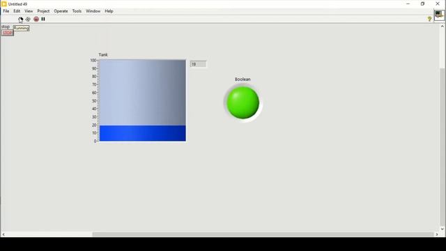 Tank Level Fill control | LabVIEW смотреть онлайн