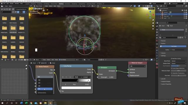 Blender Tutorial : Magic Crystal Ball or Energy Ball Animation in Blender 3 смотреть онлайн