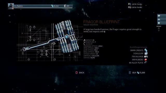 warframe fragor bluebrint ps4 смотреть онлайн