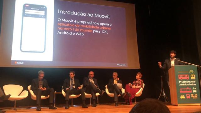 Moovit Presentation About Mobility As A Service (MaaS) At UITP Latin America - Sao Paulo 19-03-2019