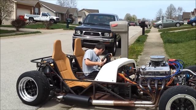 5.0 V8 Lotus Seven Replica (locost) TEST DRIVE