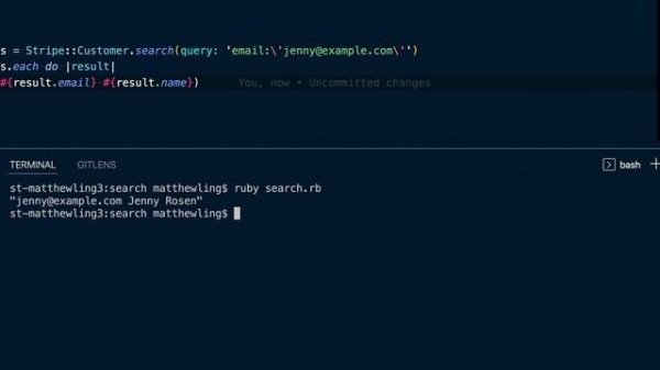 Getting started with the Search API
