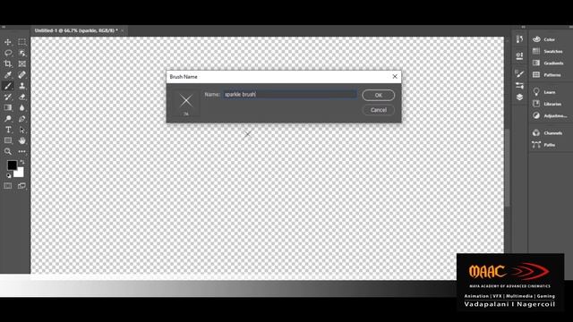 MAAC Learning Series - Vol.1- Graphic Design- Sparkle Brush смотреть онлайн